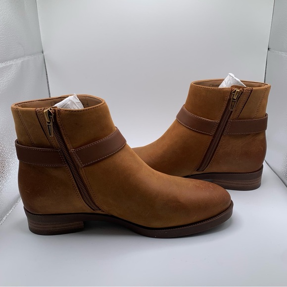 Vionic Rhiannon Oiled Nubuck Women's Ankle Boots size 6.5 1491 - Picture 10 of 11